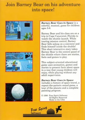 Barney Bear Goes to Space_Disk1 box cover back